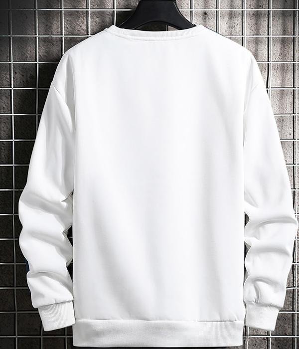 Men's Basic Long Sleeve Sweatshirt